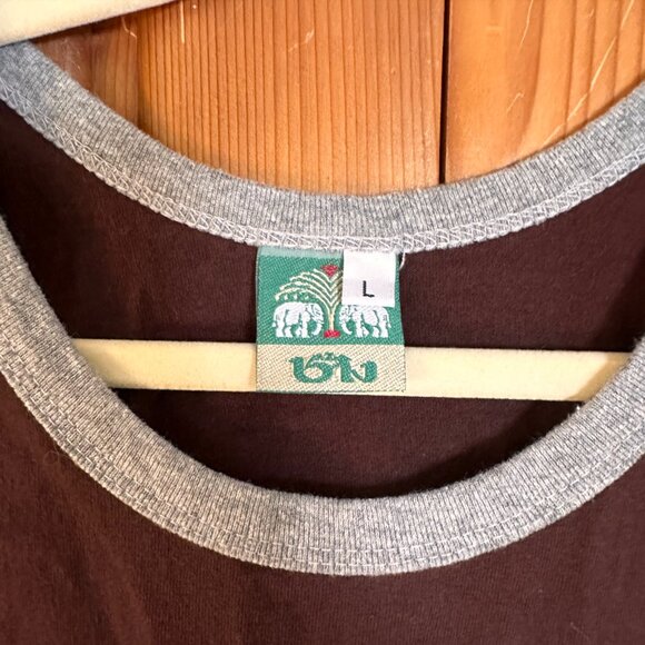 Chang Beer Thailand Tank Top Brown Size L - Picture 4 of 4